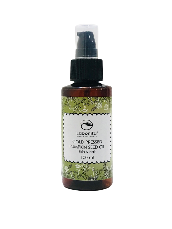 Cold Pressed Pumpkin Seed Oil For Collagen of pores & For Hair Growth