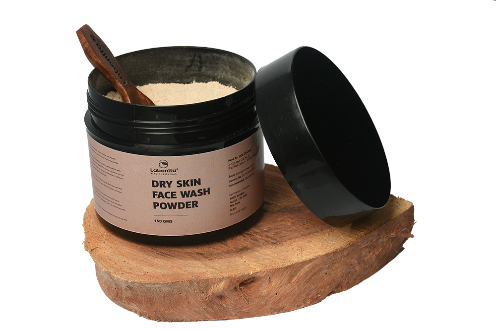 Dry Skin Face Wash Powder
