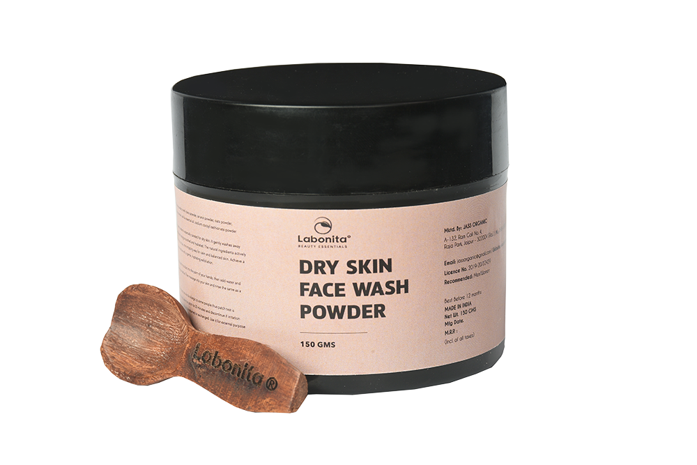 Dry Skin Face Wash Powder