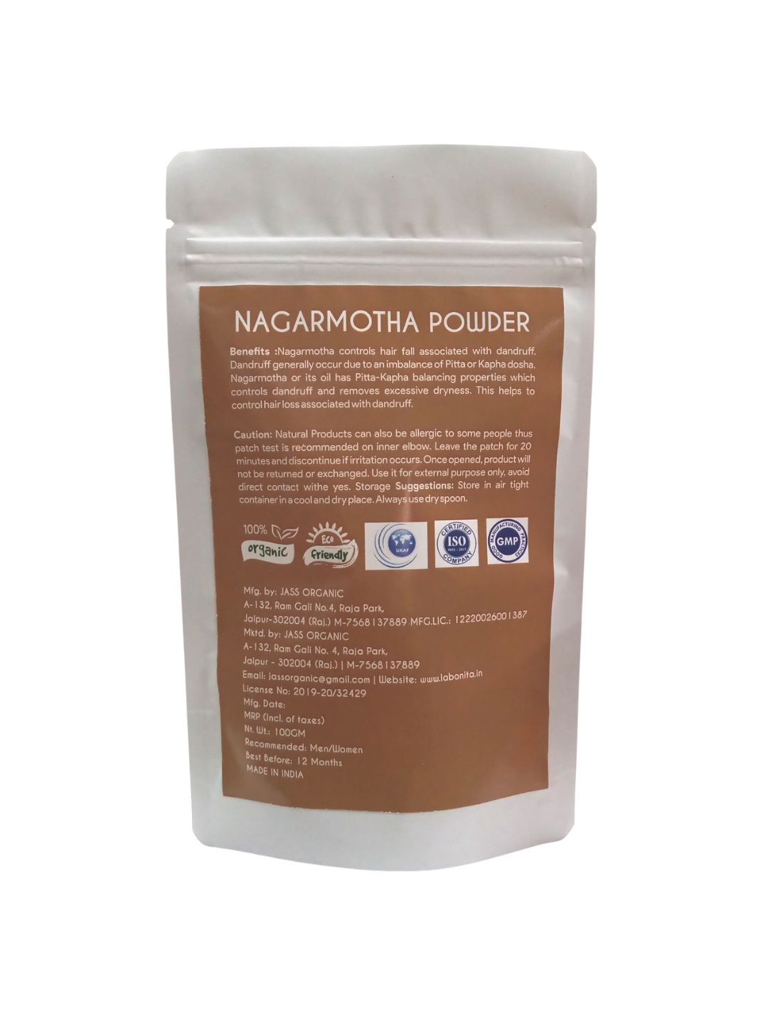 Nagarmotha Root Powder