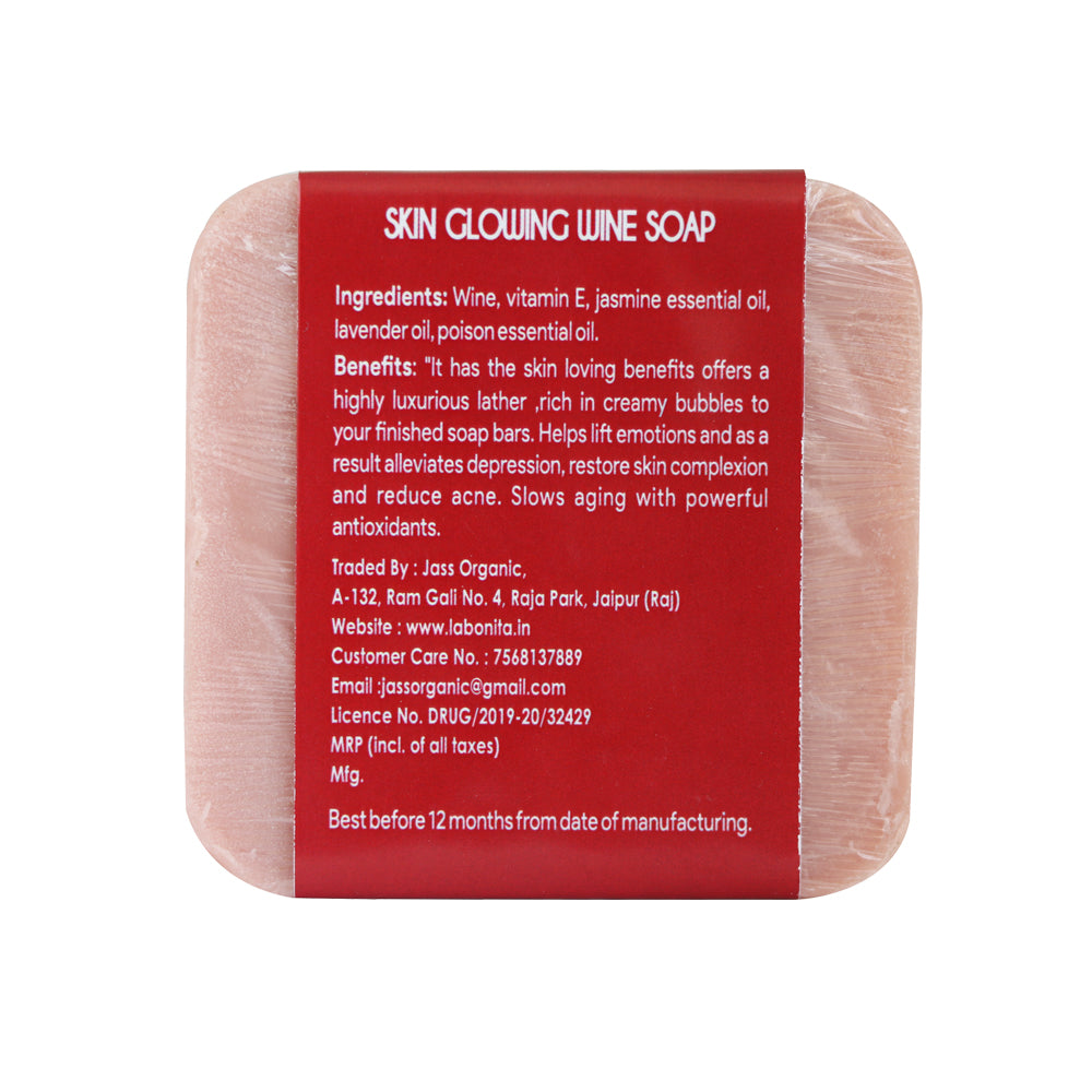 Skin Glowing Wine Soap Normal to Dry Skin Soap (FACE&BODY)